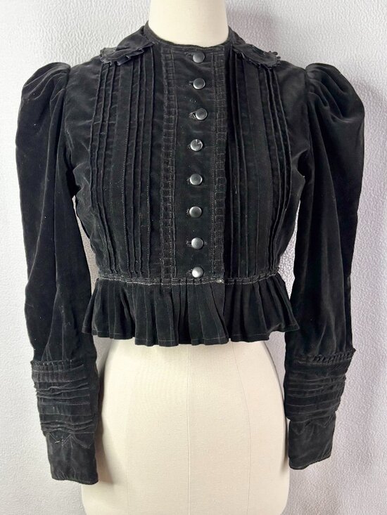Jackets & Blazers - Szeki Hungarian Transylvanian Handmade Folk Jacket with Peplum